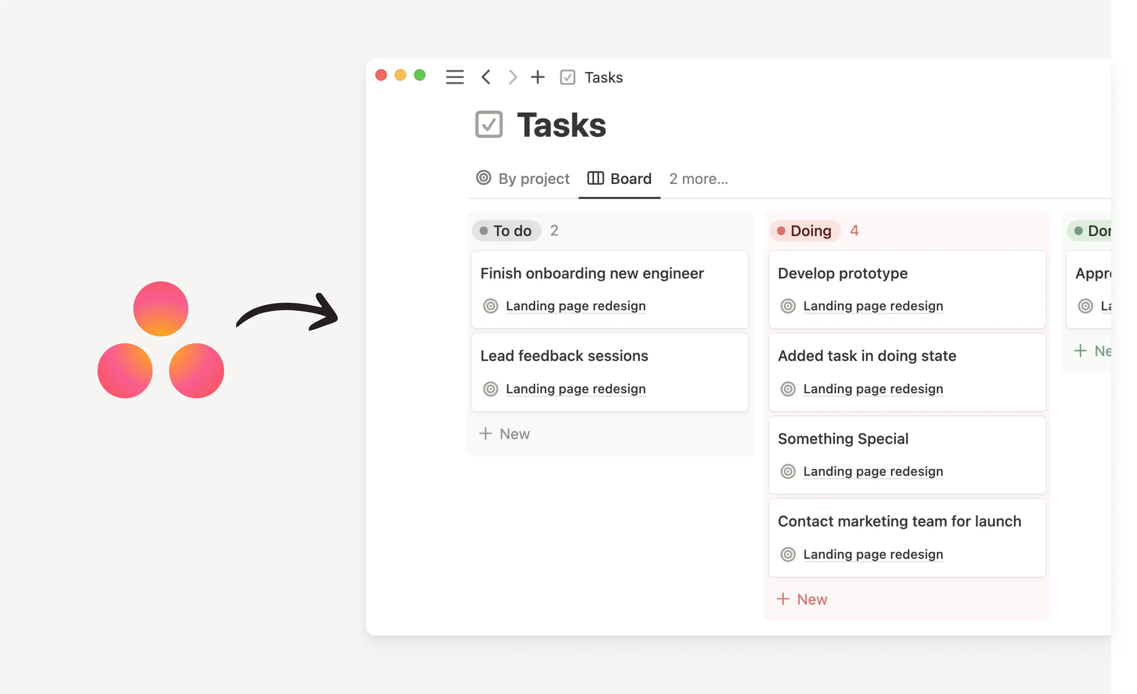 Projekte mit dem Asana-Importer-Tool von Asana zu Notion migrieren