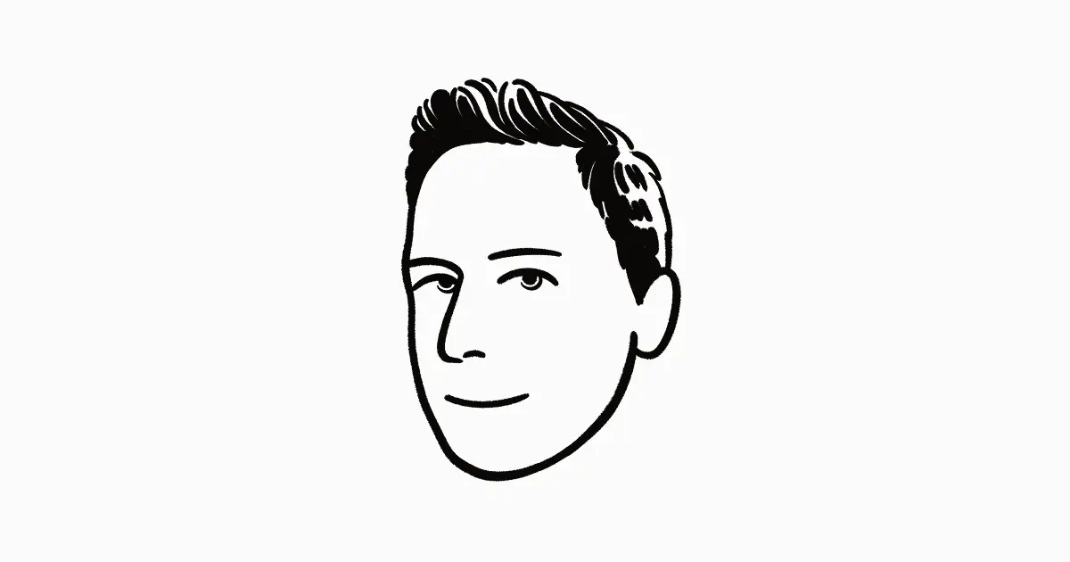 Hand drawn Notion Face for Max Schoening